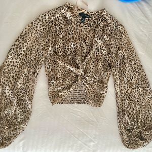 Bloomingdale’s Aqua Blouse